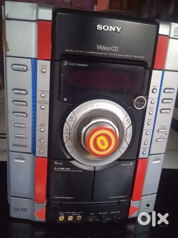 Sony hifi music system unit