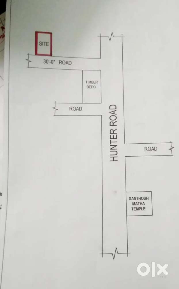 Open plot for sale at prime location