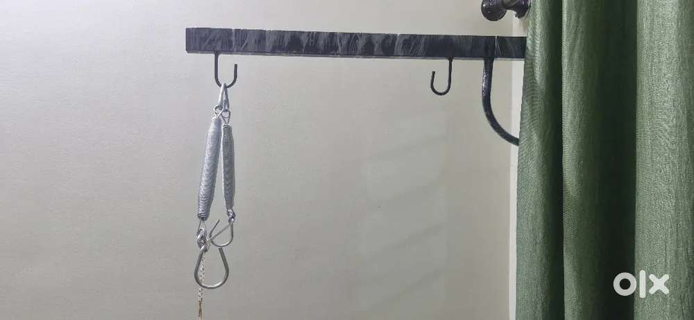 Window Cradle Iron Hanger with Swinger