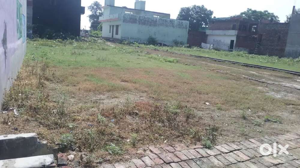 1200 sq plot area on maholi road road se 200 meter andhar hai plot