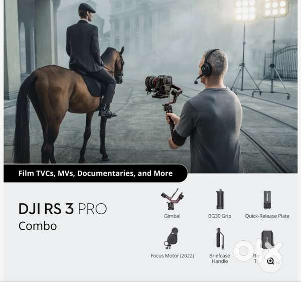 Gimble DJI RS 3 Pro Combo