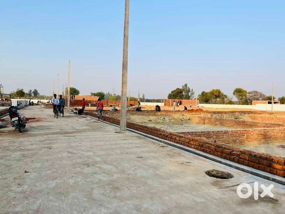 एकना स्टेडियम के निकट लखनऊ मे प्लाट ले 1999/SQFT मे बैंक लोन के साथ