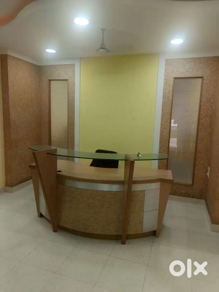 2105 sq.ft furnished office, 4 cabin, conf room, 14 seat,Kaloor,EKM