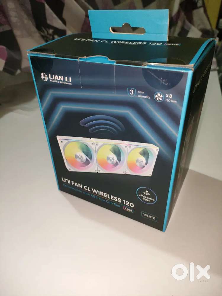 Lian Li CL wireless 120 argb white fan