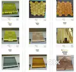 Glass mosaic tiles