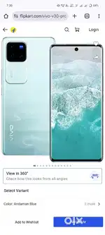 Vivo v 30 pro very good condition screechless h