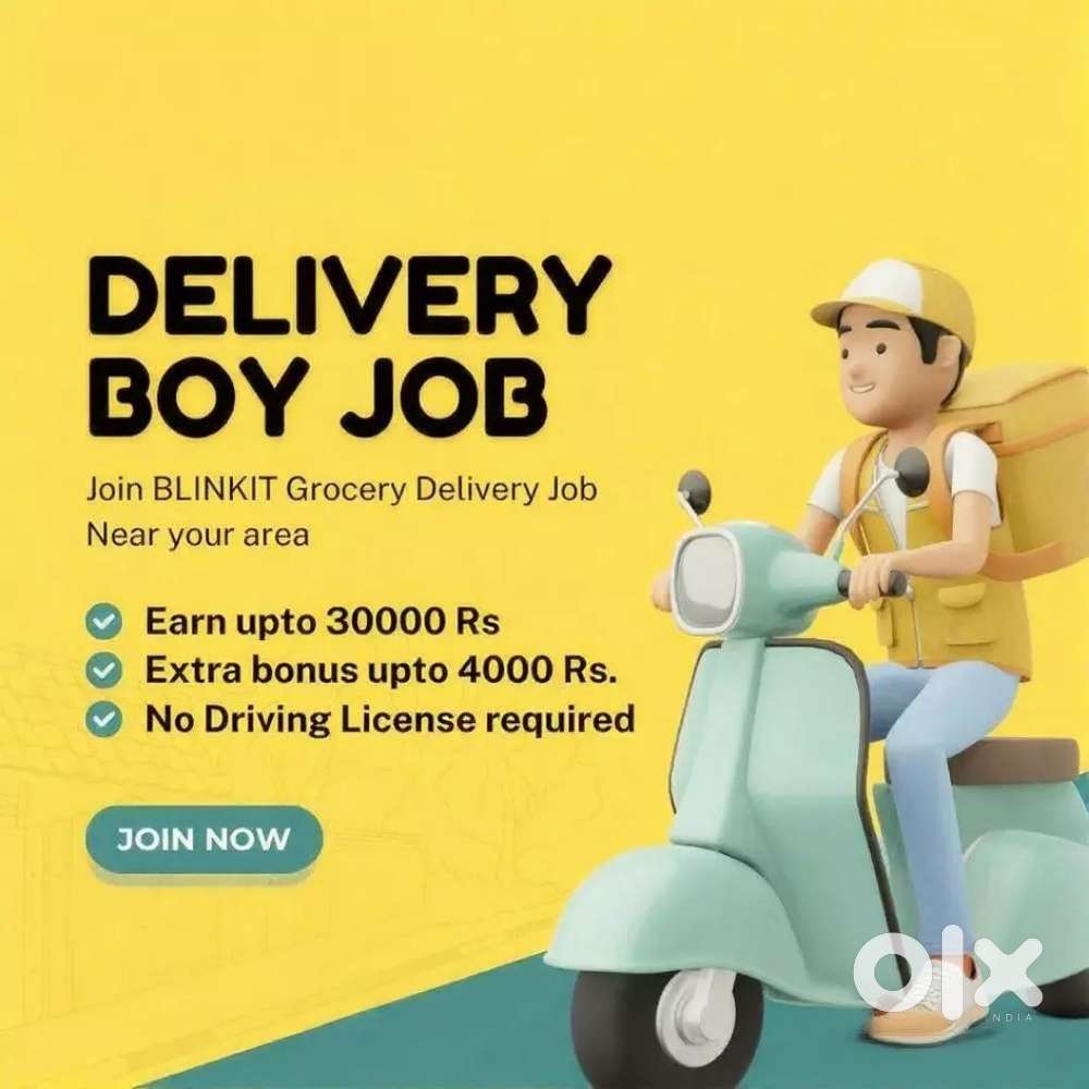 Delivery boy job