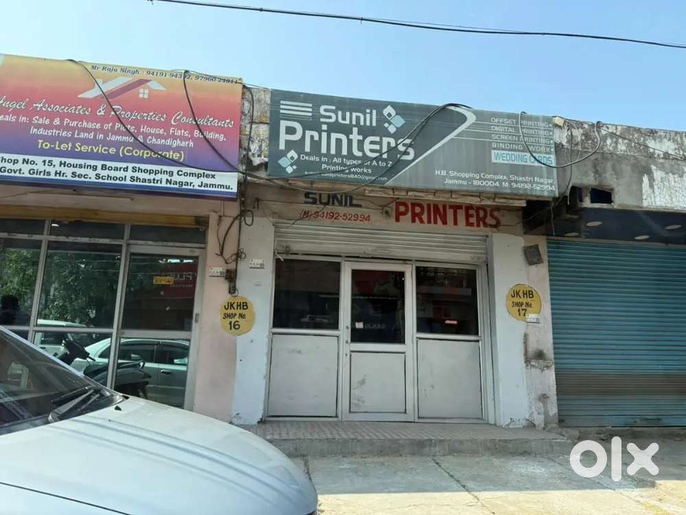 URGENT- SHOP FOR SALE AT SHASTRI NAGAR,JAMMU