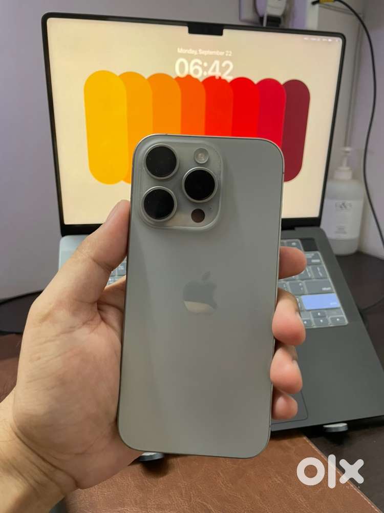 iPhone 15 Pro – Dual SIM  Like New  Box Available