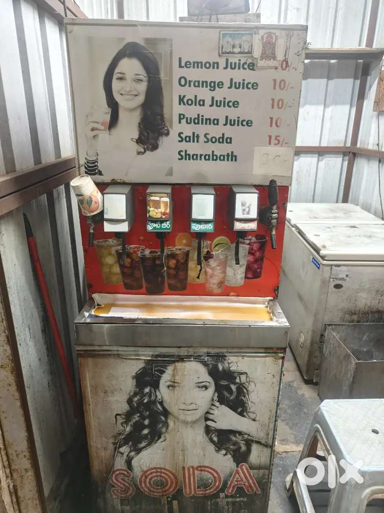 Soda Flavour Vending Machine