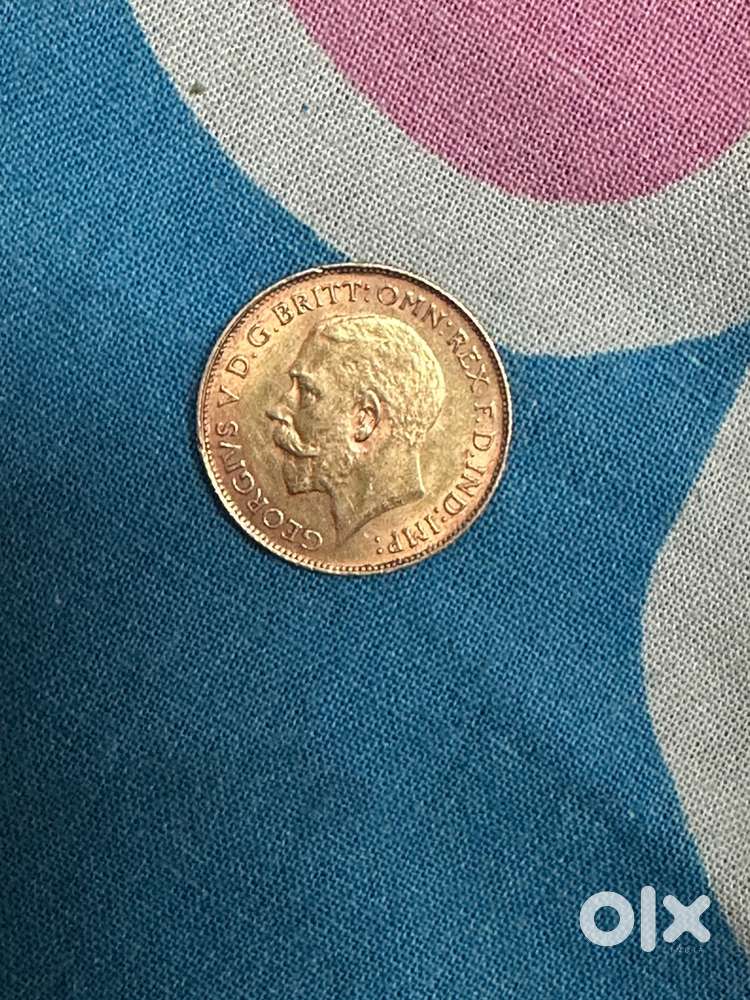 Gold antique coin