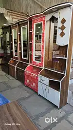 New Wooden Dressing   Study Table and Wardrobe