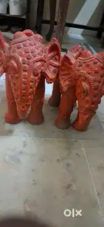 Mud mini elephants