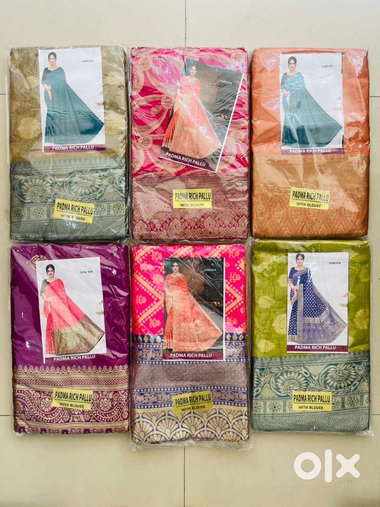 Padma rich pallu sarees