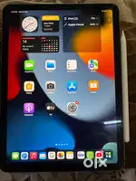 Ipad air 5th gen with cover and apple pencil