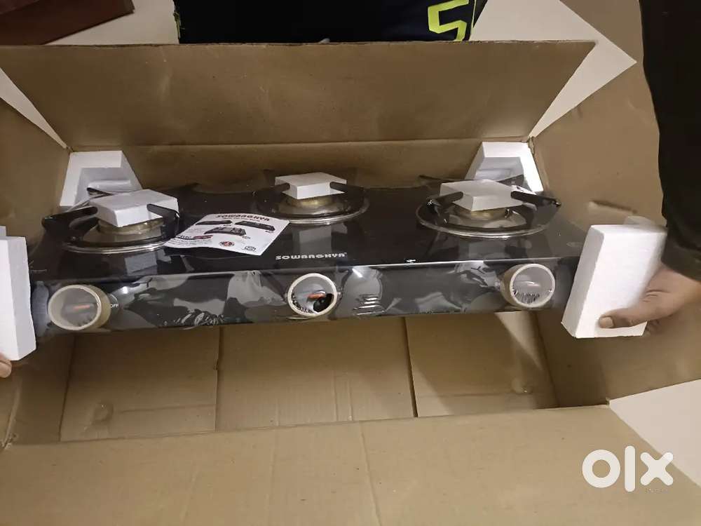 Sowbhagya 3 burner stove