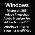 Windows 10 & 11 Installation ₹499 Only