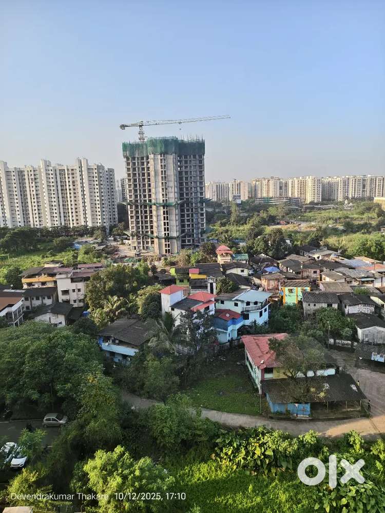 1 BHK Fully Open View Flat For Rent 12 K In Lodha Downtown