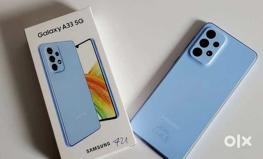 Samsung A33 5G (6GB  128GB  Sky Blue)