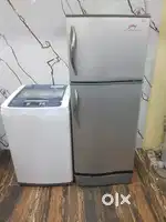 Godrej pentacool double door refrigerator & lg turbodrum washing machn