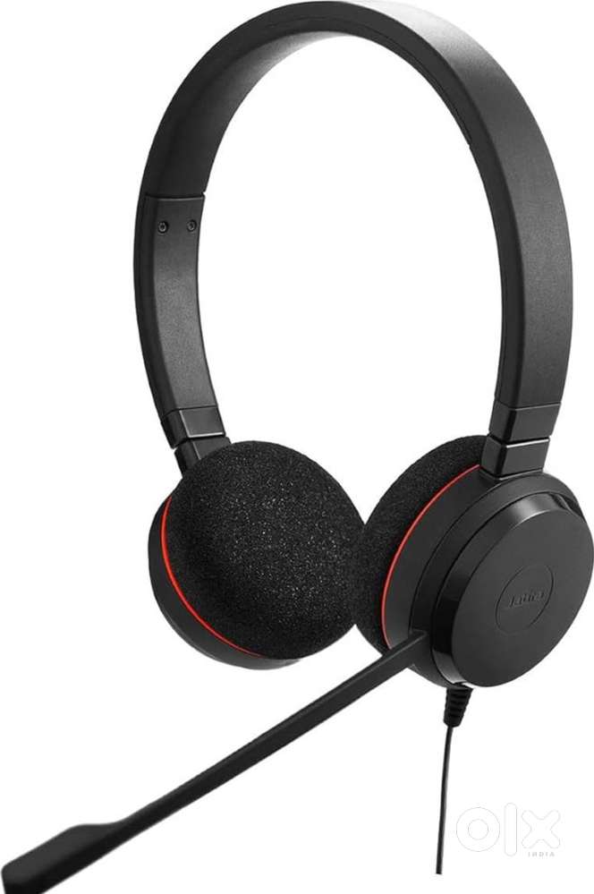 Jabra Evolve 20 Ms Stereo in Ear, Wired, Black, Pack of 1