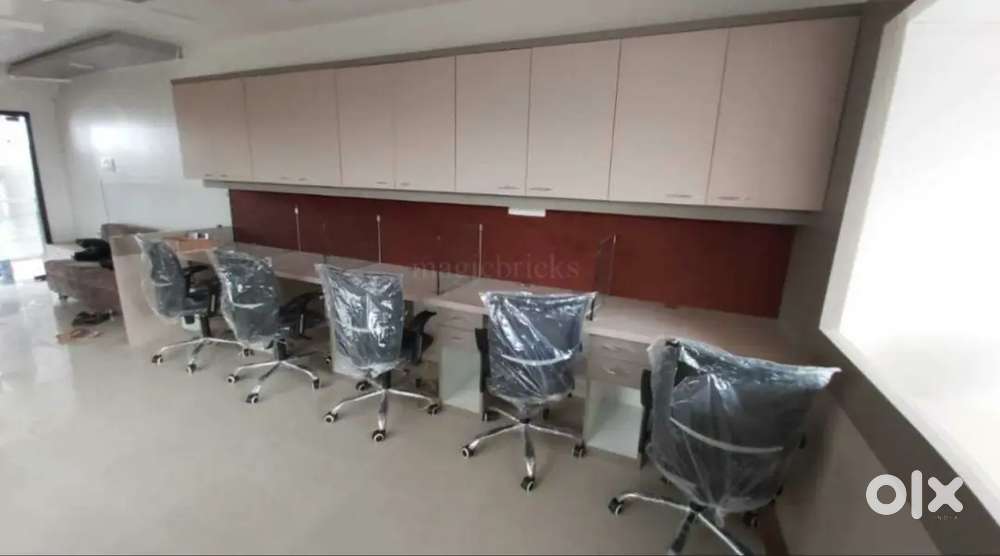 BOSS CABIN WORK-STATION-10 FURNISHED OFFICE AT RENT RACE COURSE ROAD