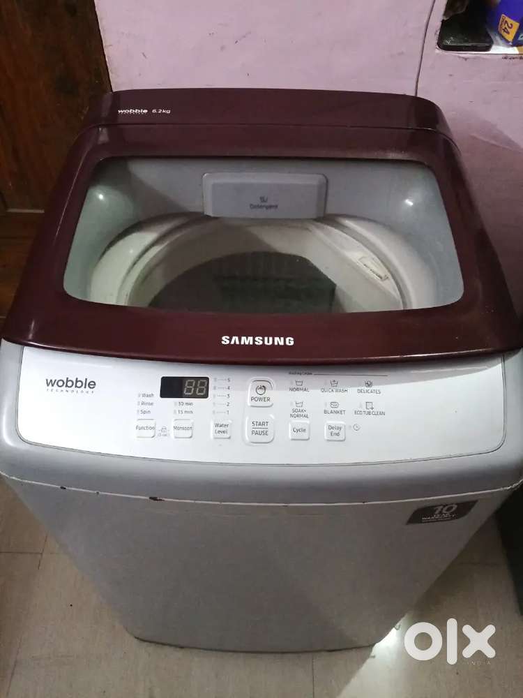 URG SALE SAMSUNG 6.2KG DIAMOND DRUM WOBBLE WASH FULLY AUTOMATIC