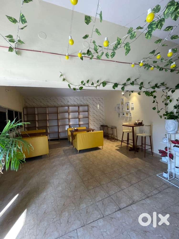  300 Sq ft Space Inside Running Café – Ideal for Chinese Counter