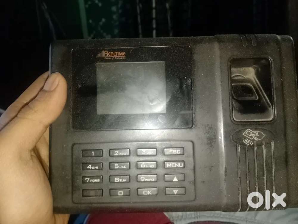 Realtime Biometric machine