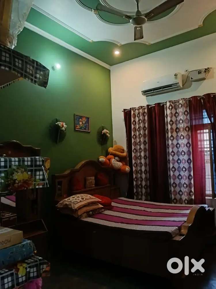 1 year old house with bedroom ,bathroom ,washroom,hall,backyard