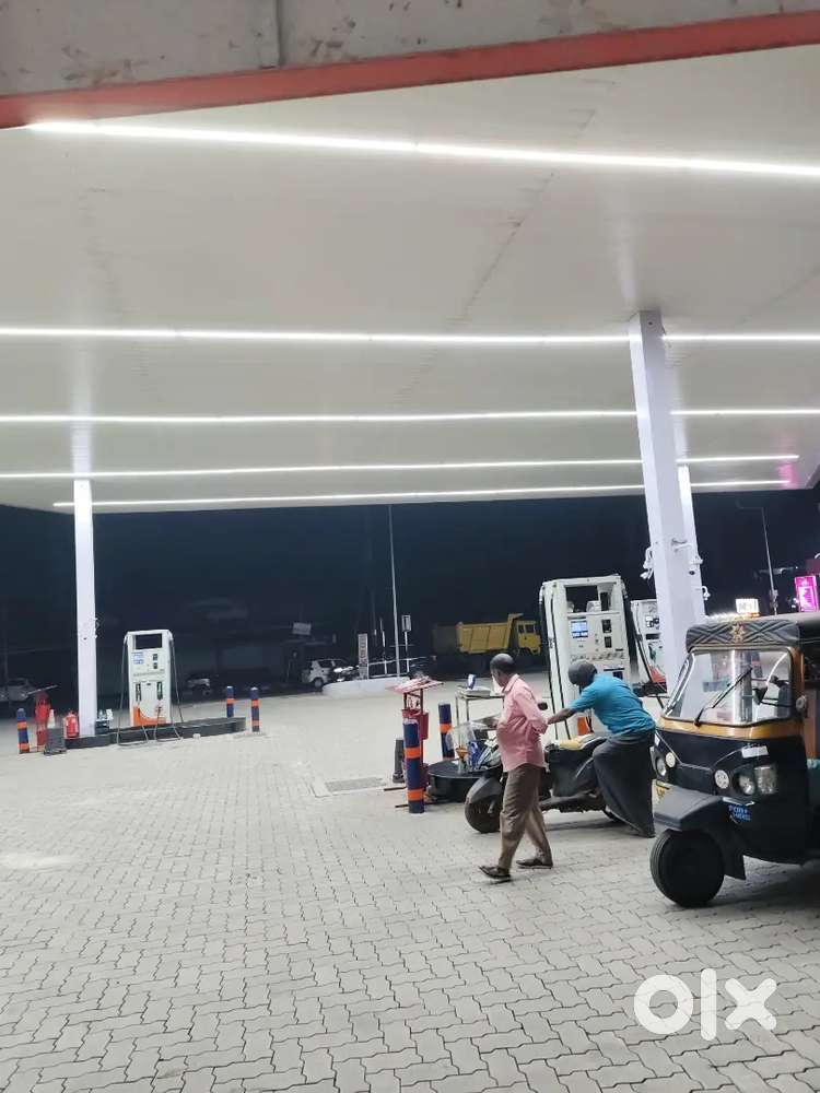 Sales man for a petrol pump night shift