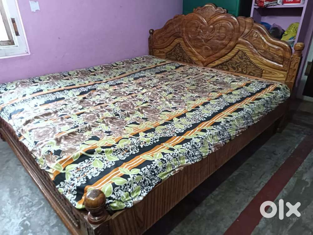 6*6 Double Cot Bed With Century Mattress