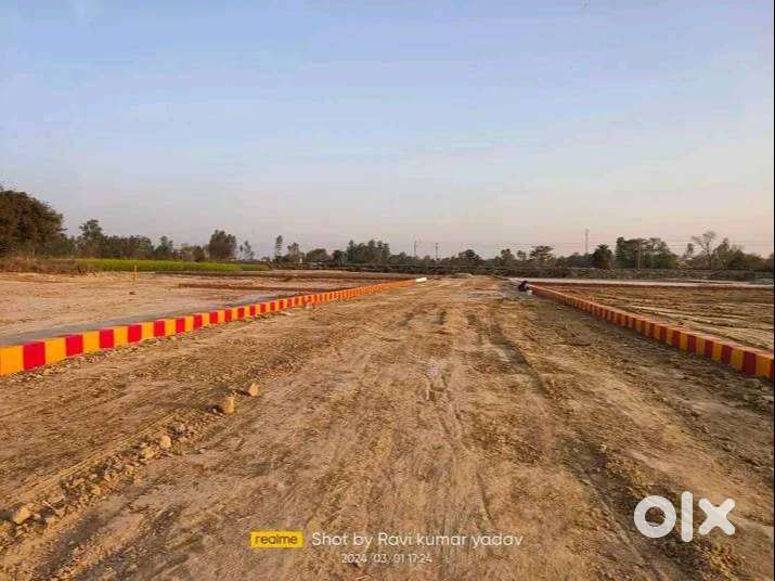 EMI me Plot le 30% Down payment Deoria Bypass Gorakhpur Karajaha me