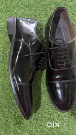 London made unused leather formal shoes