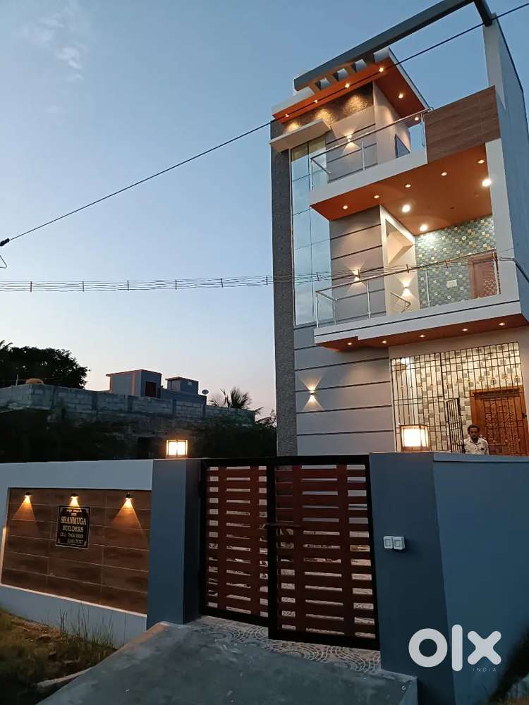 MINJUR BEFORE NANDIAMBAKKAM RAILWAY STATION SO NEAR BY DUBLEX VILLA