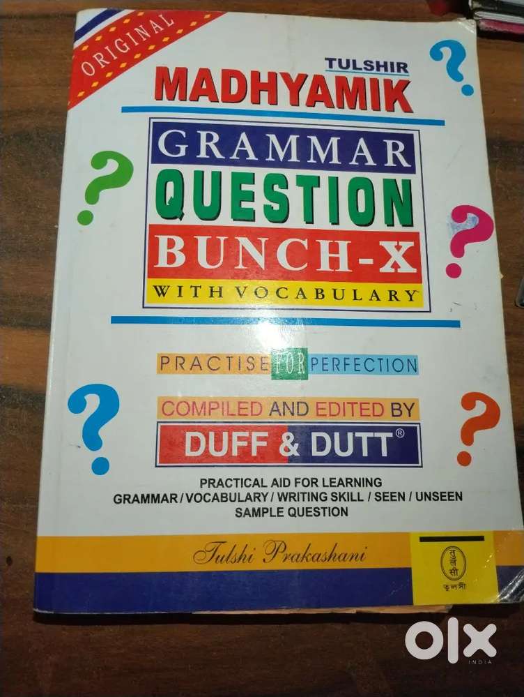 Class 10 . English Grammar Duff & Dutt question bunch. Year :- 2024.