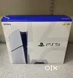 Sony Playstation 5 Slim 1TB with Disk Drive, Controller, Cables