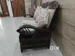 Pure Wooden 3 Seater Sofa