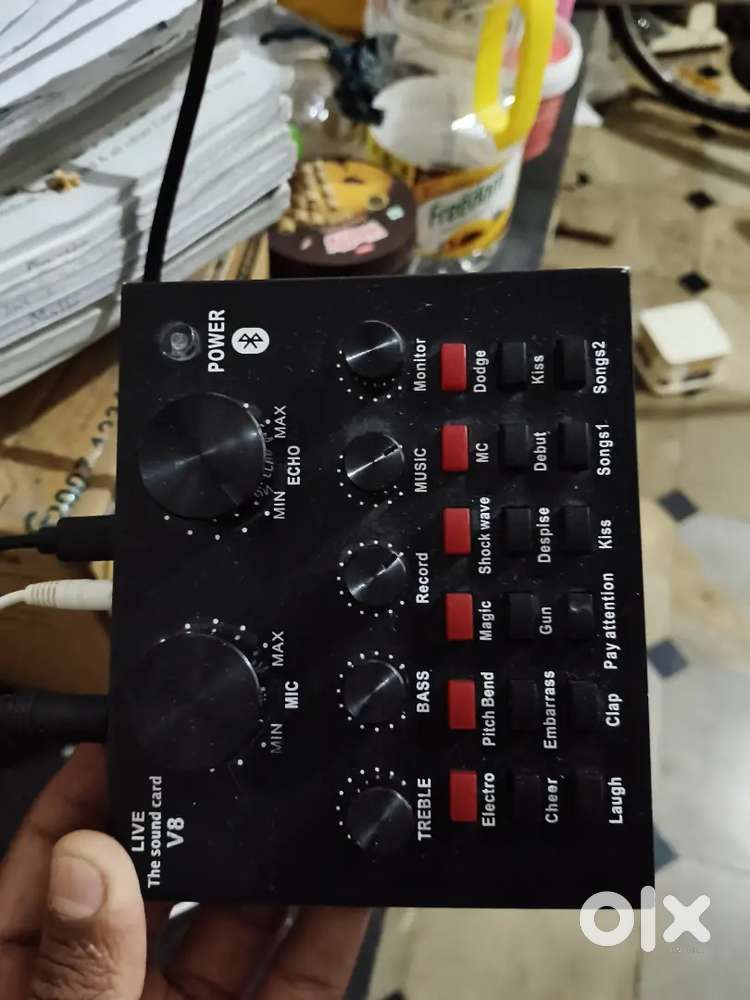 BM 800 MICROPHONE with live v8 sound card