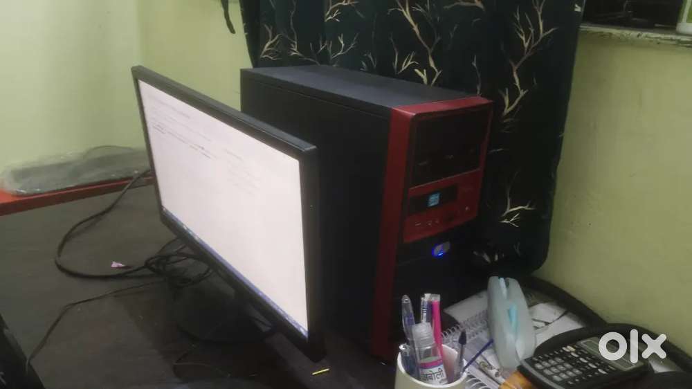 i3,कॉम्प्युटर सेट LG cpu, +19Aoc monitar display
