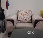 Sofa with center table