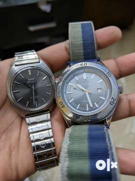 HMT aditya and Titan watch with alpine loop strap