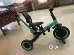Baybee trike, babyhug high chair and 2 in 1 easel board