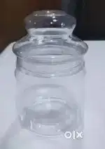 500 Gram Plastic Pet Jar - Set Of 5