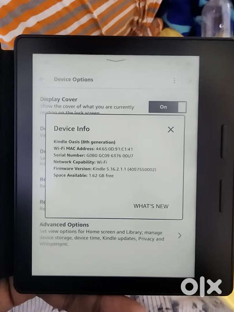Amazon Kindle oasis 8gen best for Collector