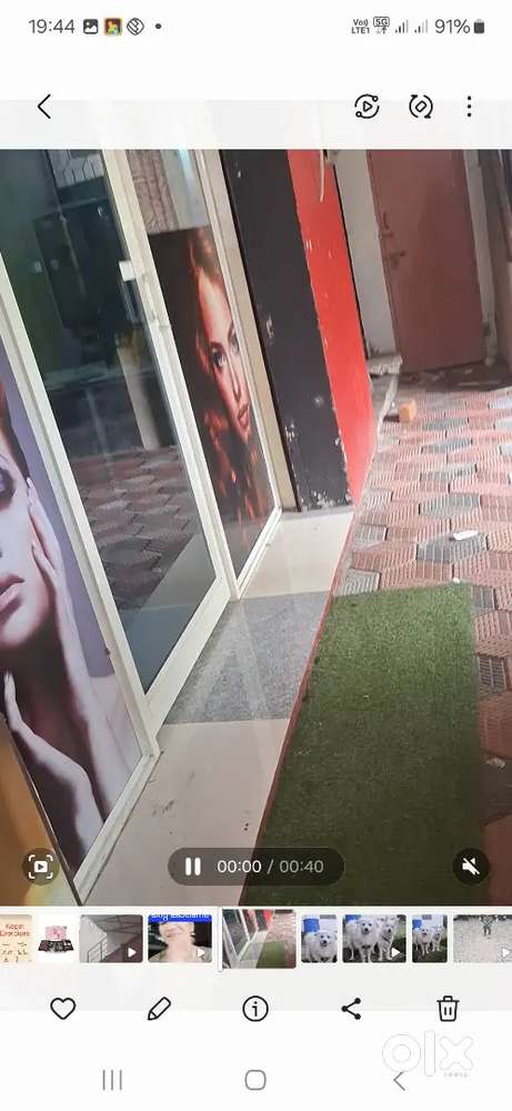 Running beauty parlour