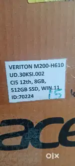 Sale of Acer Computer