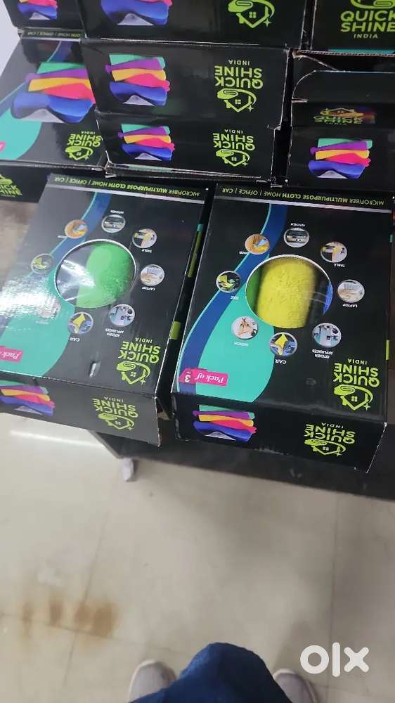 Quick shine micro fiber cloth marketing