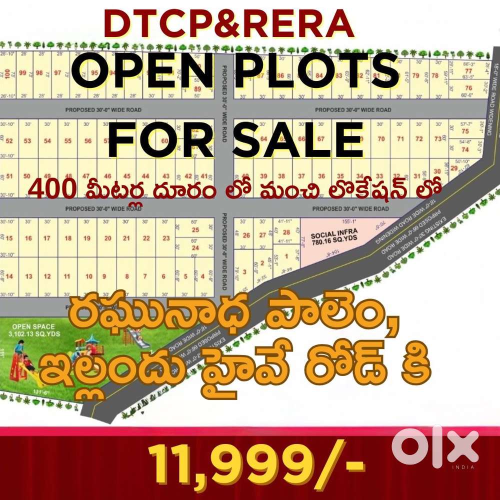 DTCP APPROVED & RERA REGISTERED PLOTS