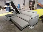 Simple model L shape sofa cumbed